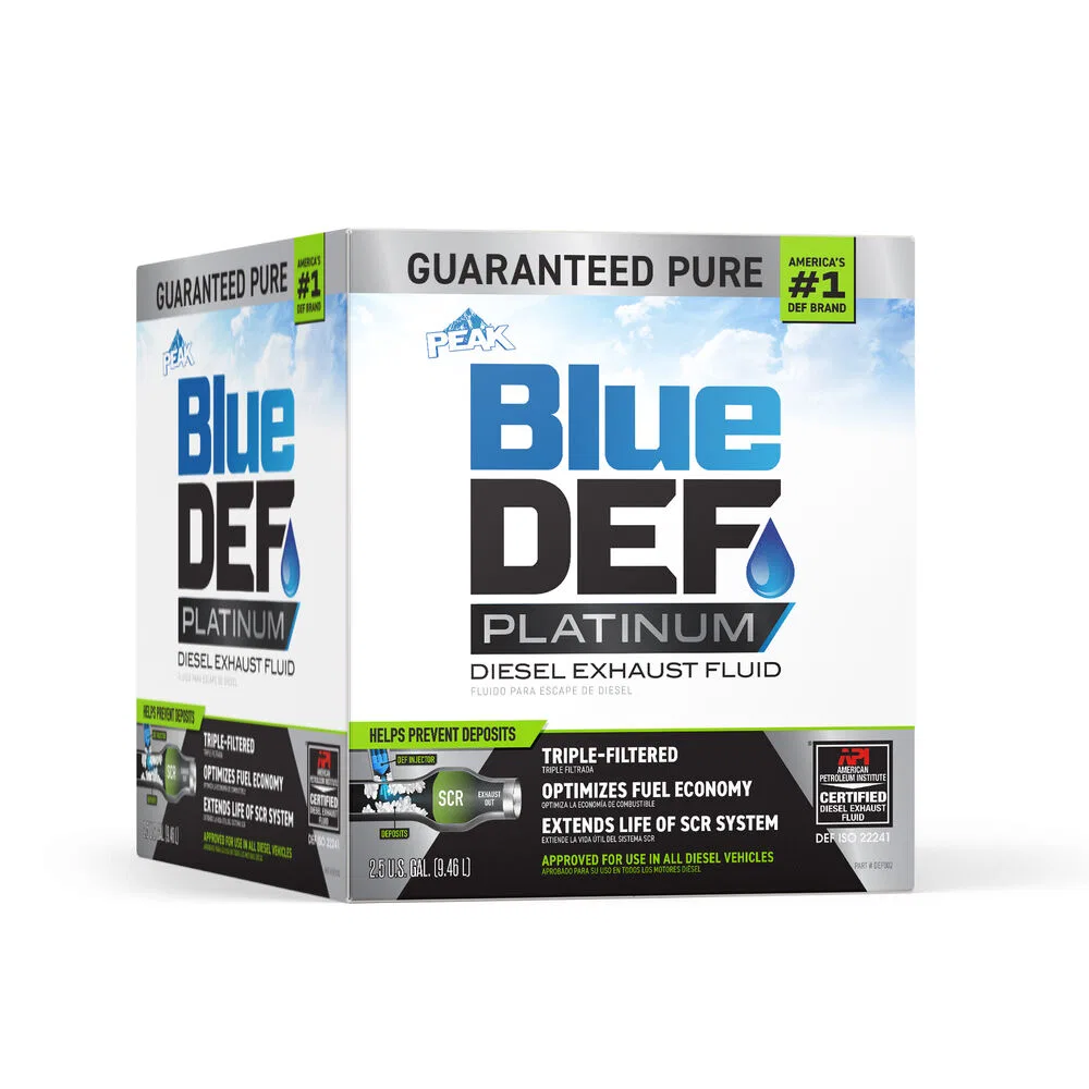 DEG002 – PEAK/HERCLNR Diesel Emissions Fluid, Compatible With All SCR Systems 2.5 Gallon Jug Single
